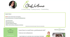 Desktop Screenshot of chefjoanna.com